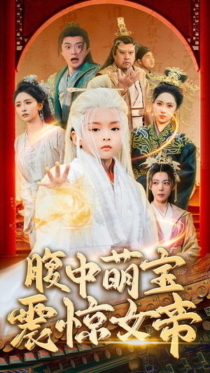 腹中萌宝震惊女帝（70集）热门爆款短剧